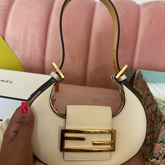 Fendi mini cookie bag white ivory - Picture 7 of 8